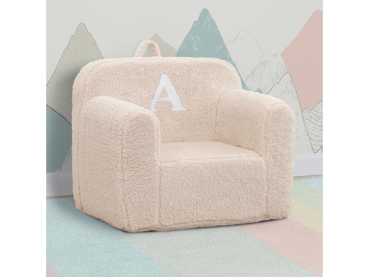 Pottery barn monogram chair sales