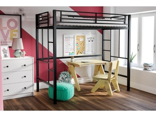 Atwater Living Grace Metal Loft Bed
