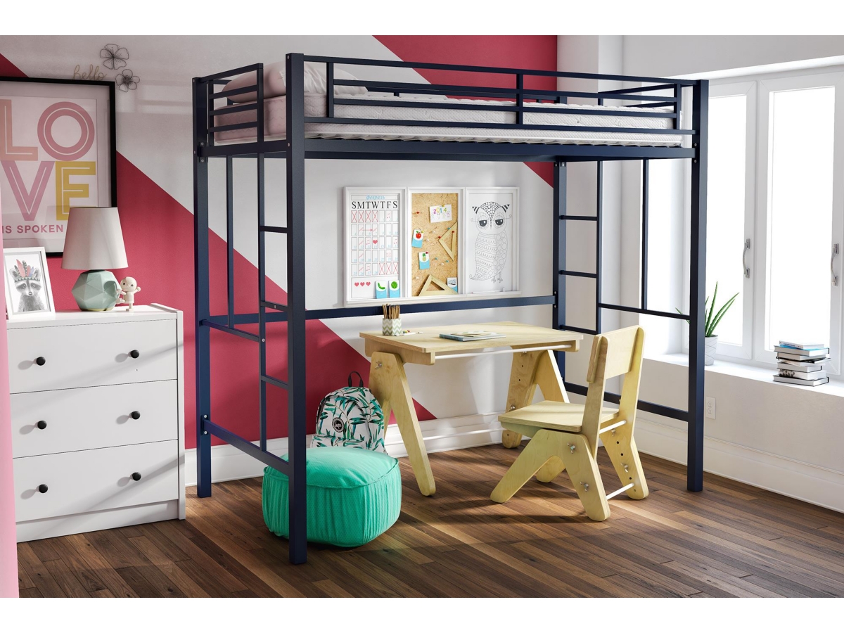 ミュージック foot G-Schmitt 1988,6,12 in loft Atwater Living Grace Twin Metal Loft Bed | Ashley