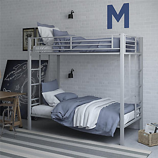 Atwater Living Atwater Living Margot Twin over Twin Metal Bunk Bed, , rollover
