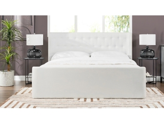 Jennifer Taylor Brooklyn King Tufted Panel Bed | Ashley