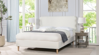 B600010941 Jennifer Taylor Stockholm Wavy Headboard Platform  sku B600010941