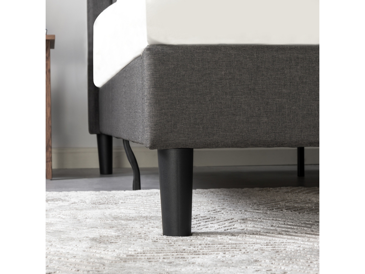 ZINUS Platform King Bed Frame with Headboard | Ashley