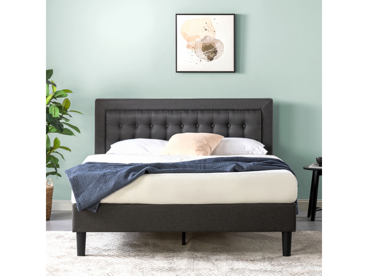 ZINUS Platform Full Bed Frame with Headboard | Ashley