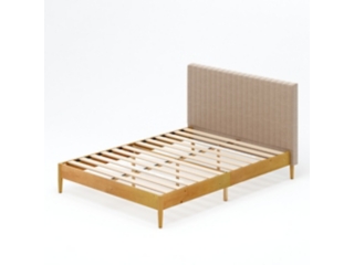 Priage by ZINUS Rustic Pine Wood Platform Bed Frame with