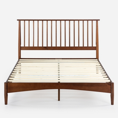 ZINUS Platform Queen Bed Frame with Slatted Headboard | Ashley