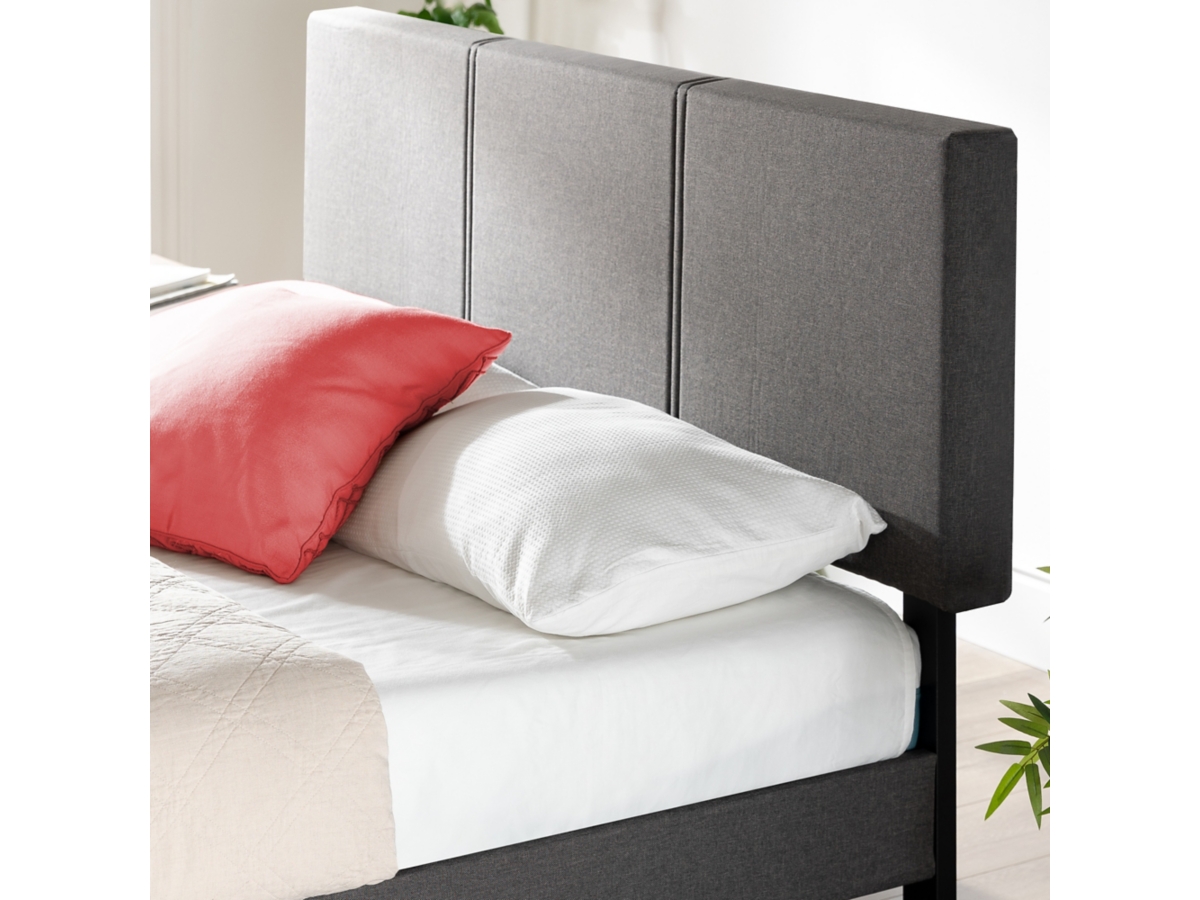 ZINUS Platform Queen Bed Frame with Split Headboard | Ashley ZINUS Platform Queen Bed Frame with Split Headboard | Ashley