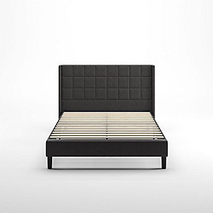ZINUS Laurel Full Platform Bed Frame, Dark Gray, large