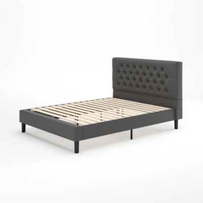 ZINUS Tufted Queen Platform Bed Frame - Thumbnail 3