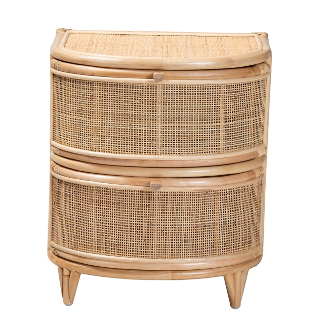 bali & pari Oleta Rattan Nightstand