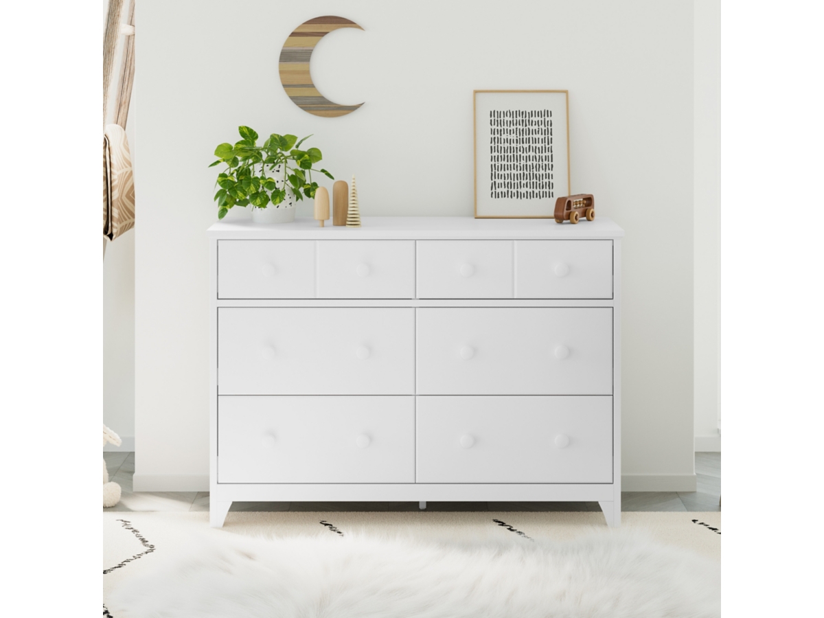 Storkcraft Moss 6 Drawer Double Dresser | Ashley