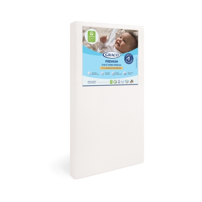 Graco Premium Foam Crib and Toddler Mattress, , large