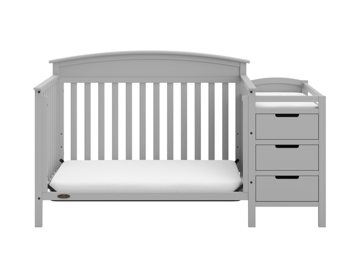 Graco Benton 4 in 1 Convertible Crib and Changer Ashley