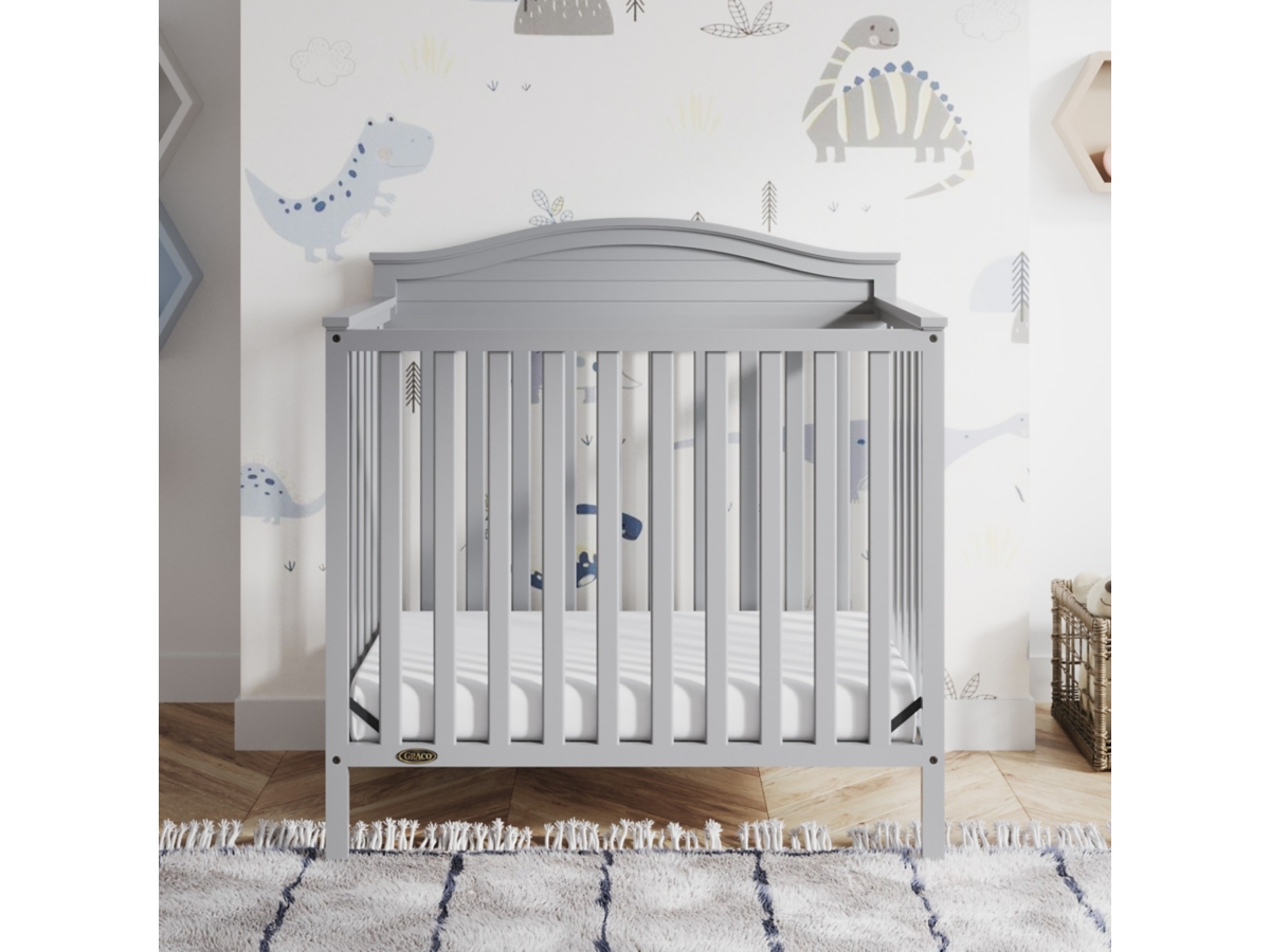 Graco Stella 4-in-1 Convertible Mini Crib | Ashley
