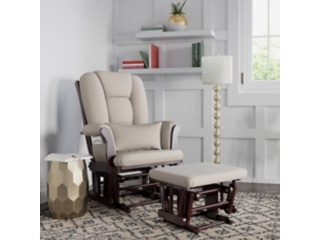 Storkcraft Tuscany Glider and Ottoman