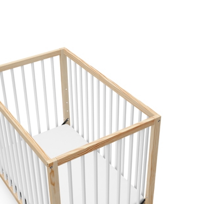 B600011127 Graco Teddi 4-in-1 Convertible Mini Crib, Natural/ sku B600011127