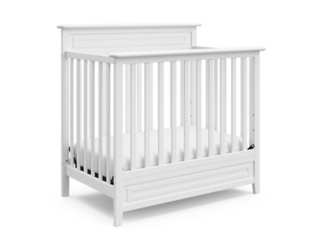 Storkcraft Petal 4-in-1 Convertible Mini Crib