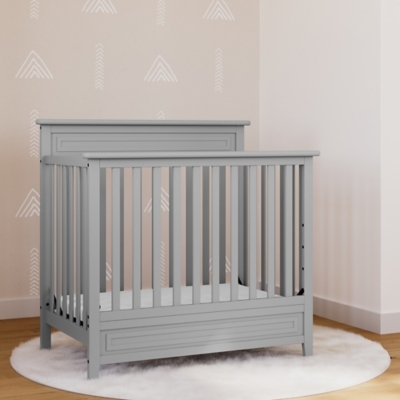 B600011132 Storkcraft Petal 4-in-1 Convertible Mini Crib, Peb sku B600011132