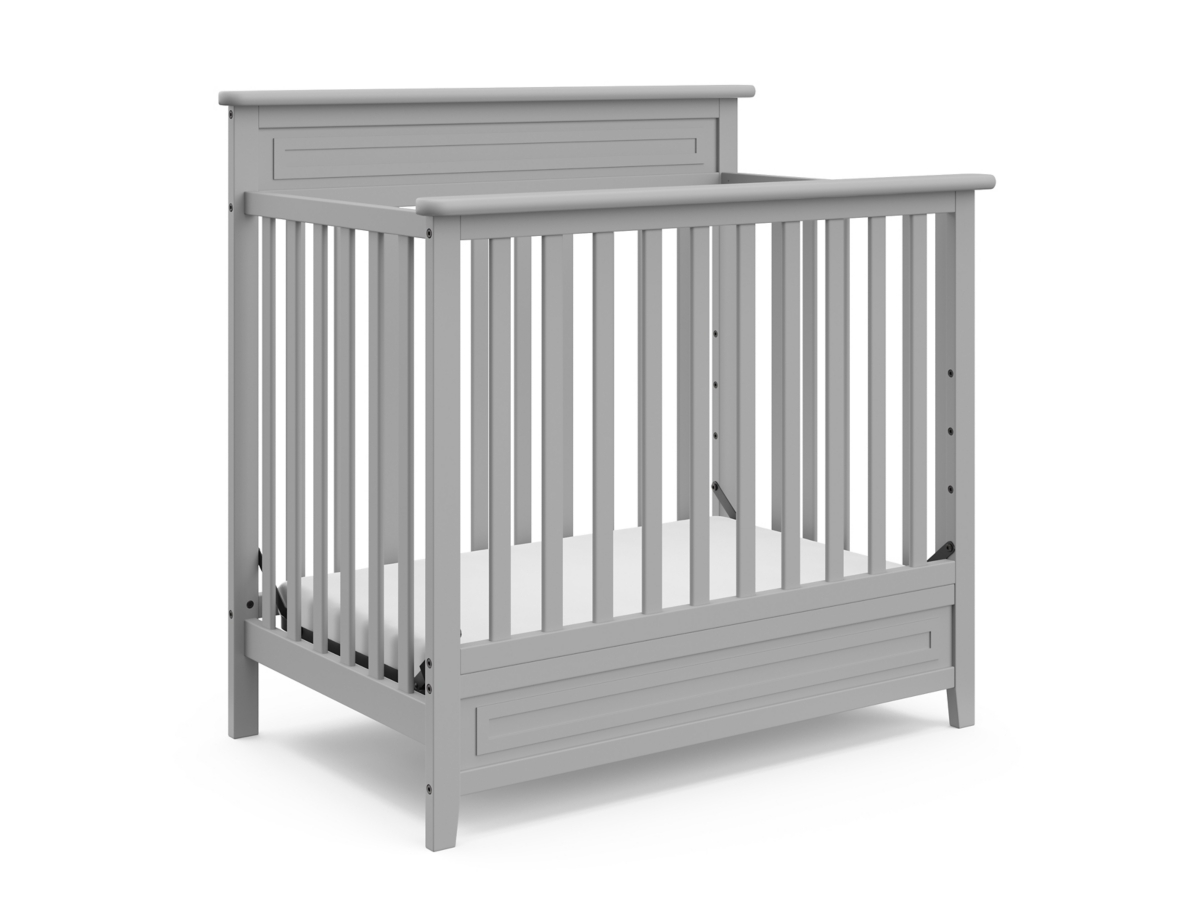 Storkcraft Petal 4 in 1 Convertible Mini Crib Ashley