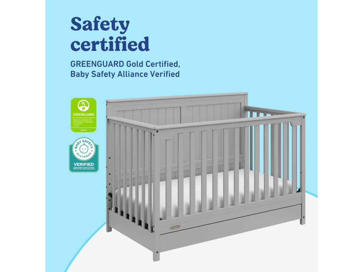 Graco Hadley 5-in-1 Convertible Crib with Drawer | Ashley