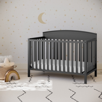 B600011162 Graco Benton 5-in-1 Convertible Crib, Gray sku B600011162