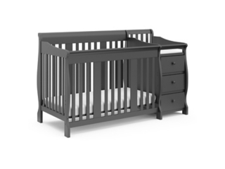 Storkcraft Portofino 5-in-1 Convertible Crib and Changer