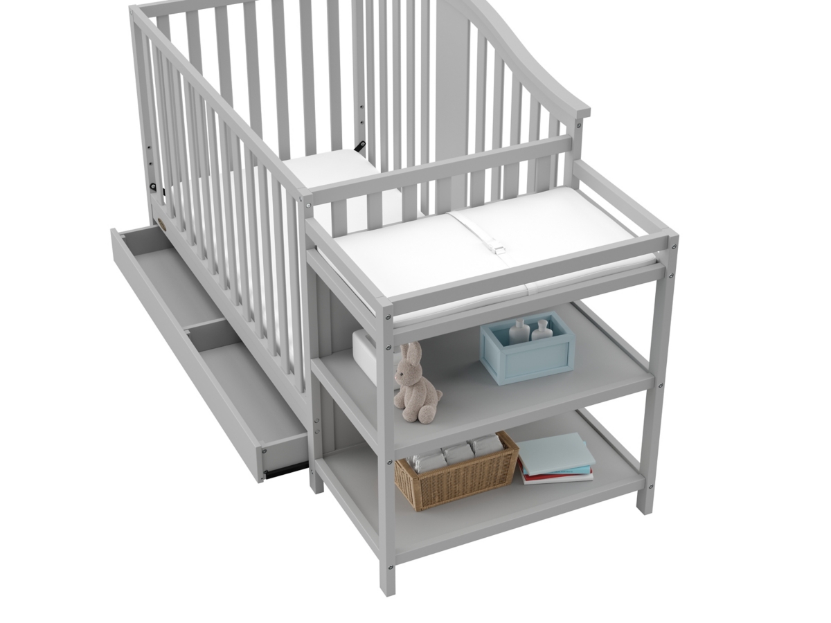 Graco Solano 5-in-1 Convertible Crib and Changer | Ashley