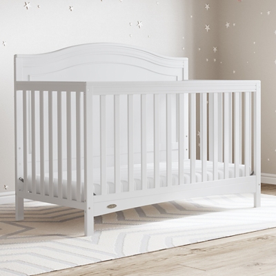 B600011180 Graco Paris 4-in-1 Convertible Crib, White sku B600011180