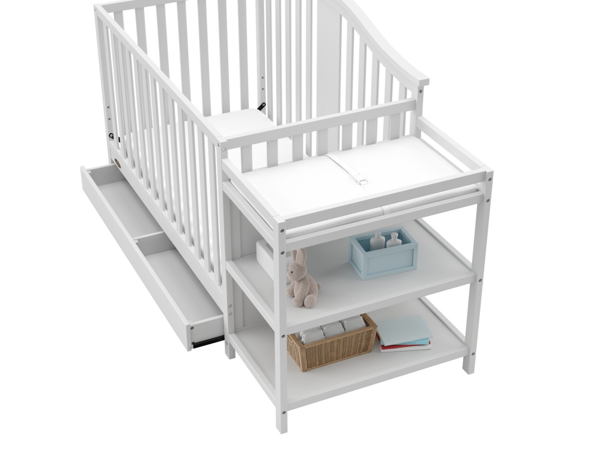 Graco Solano 5-in-1 Convertible Crib and Changer | Ashley