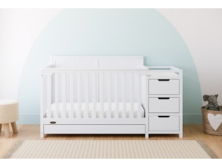 Graco Hadley 5-in-1 Convertible Crib and Changer