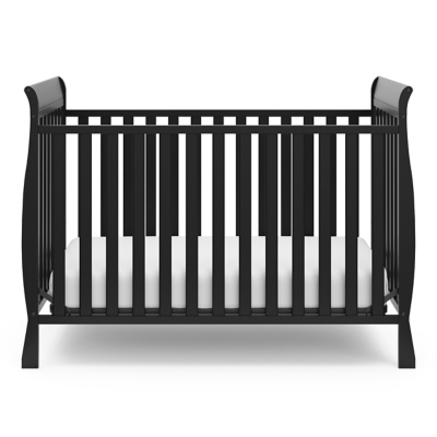 Storkcraft Maxwell 3-in-1 Convertible Crib, Black