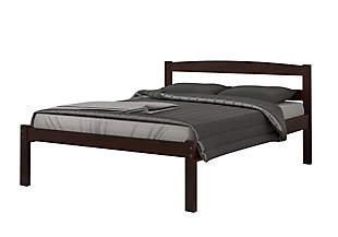 Donco Kids Econo Scandinavian Full Bed, Cappuccino, large