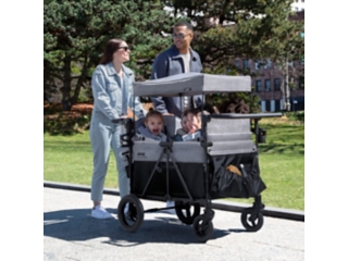 Jeep by Delta Children Wrangler Deluxe 4 Seater Stroller Wagon