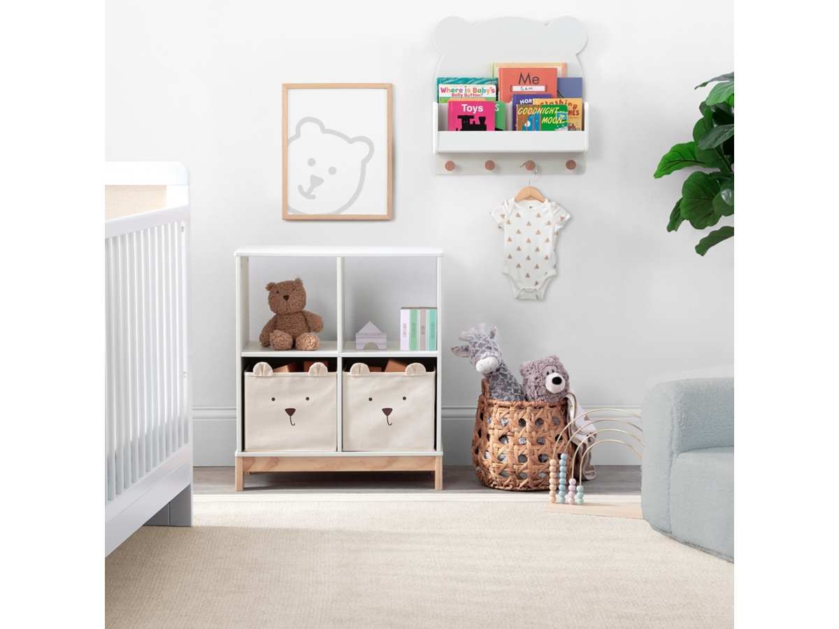 babyGap by Delta Children Brannan Bear Bookcase with Bins | Ashley