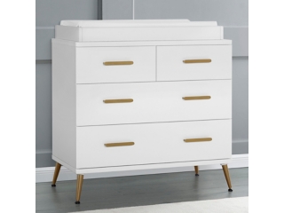 Delta Children Sloane 4 Drawer Dresser with Changing Top