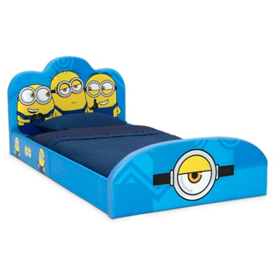 Delta Children Minions Upholstered Twin Bed, , large