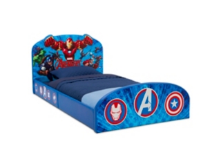 Delta Children Marvel Avengers Upholstered Twin Bed