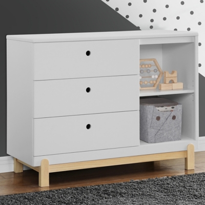 B600011326 Delta Children Poppy 3 Drawer Dresser with Cubbies sku B600011326