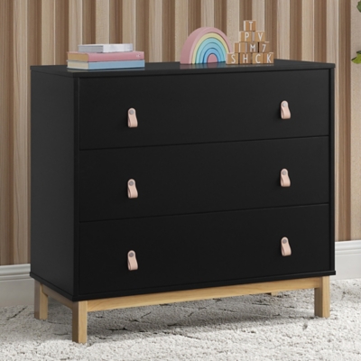 babyGap by Delta Children Legacy 3 Drawer Dresser, Ebony/Natural