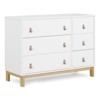 babyGap by Delta Children Legacy 6 Drawer Dresser, Bianca White/Natural, large