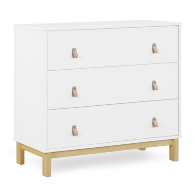 babyGap by Delta Children Legacy 3 Drawer Dresser, Bianca White/Natural, large