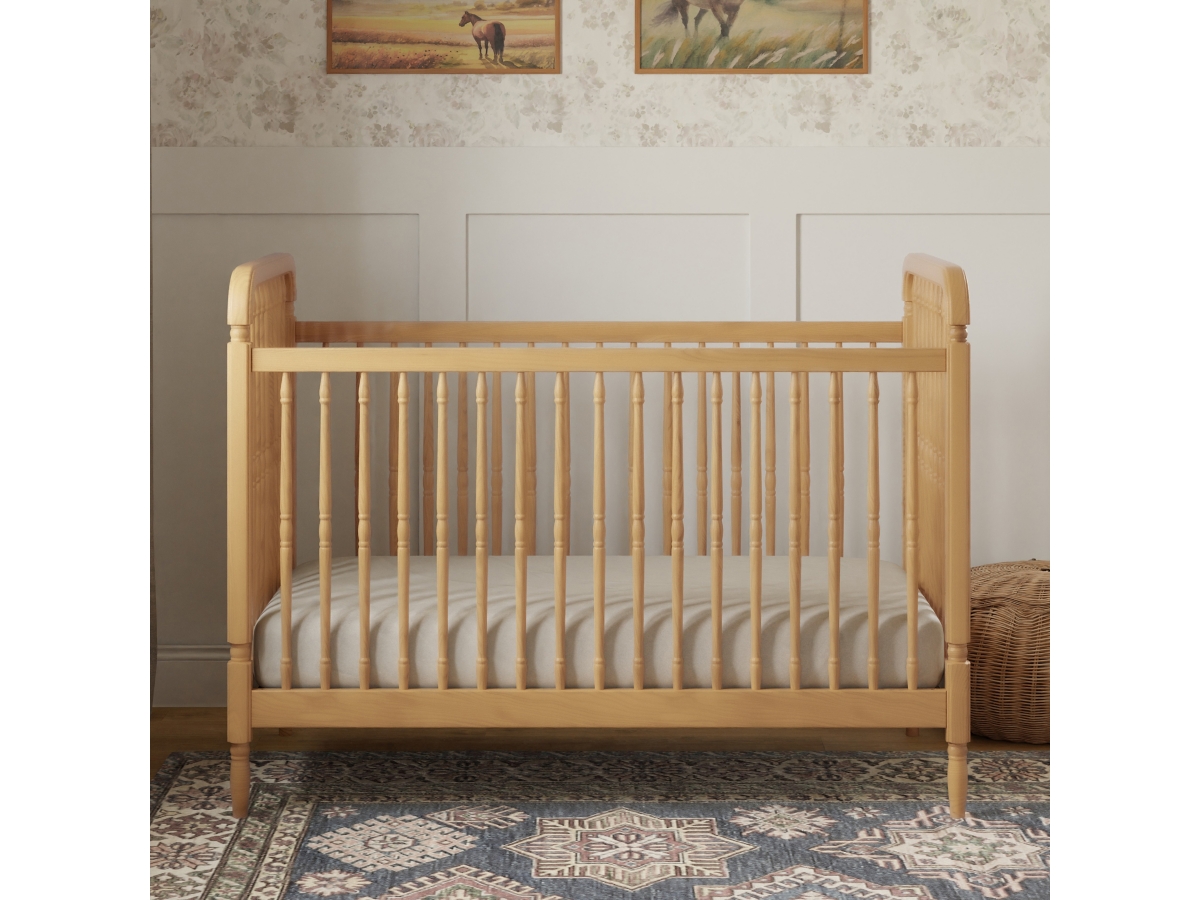 Namesake Liberty 3-in-1 Convertible Spindle Crib with Toddler Bed