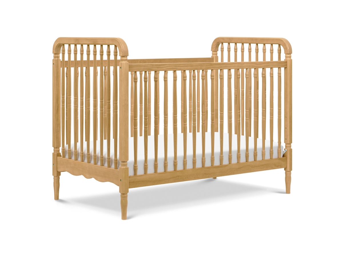 Namesake Liberty 3 in 1 Convertible Spindle Crib with Toddler Bed Conversion Kit Ashley