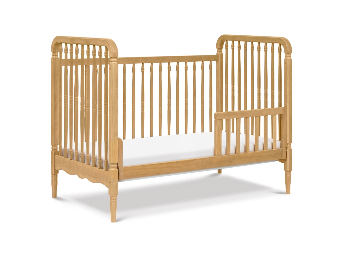 Namesake Liberty 3 in 1 Convertible Spindle Crib with Toddler Bed Conversion Kit Ashley