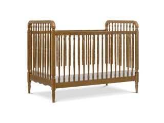 Namesake Liberty 3-in-1 Convertible Spindle Crib with Toddler Bed Conversion Kit