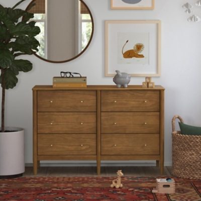 DaVinci Frem 6-Drawer Dresser, Walnut, rollover