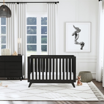 B600011524 DaVinci Otto 3-in-1 Convertible Crib, Ebony sku B600011524