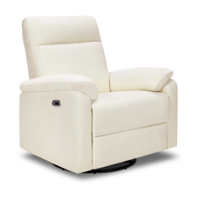 DaVinci Suzy Power Swivel Glider and Recliner, Vanilla, large