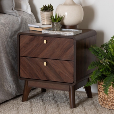 Baxton Studio Markell 19" Nightstand, , rollover