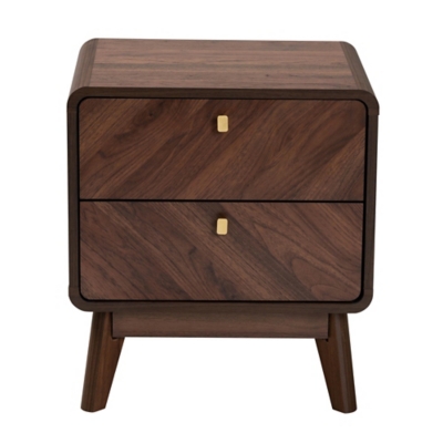 Baxton Studio Markell 19" Nightstand, , large
